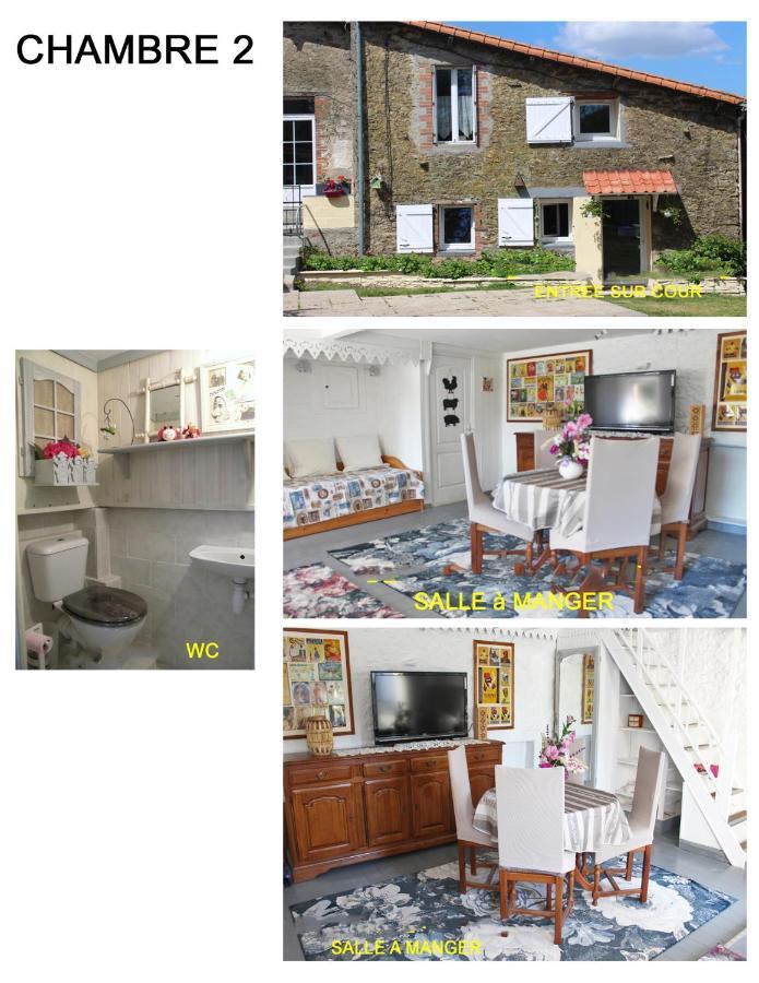 Chez Martine Et Bernard Bed & Breakfast Saint-Vincent-Sterlanges Dış mekan fotoğraf